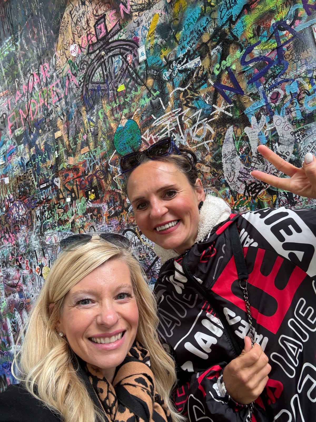 Lennon Wall graffiti